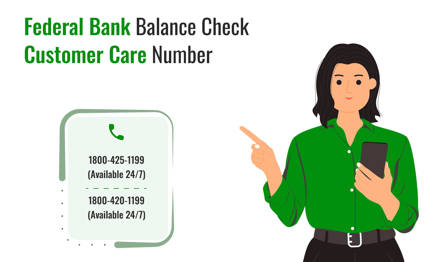 Federal Bank Balance Check Customer Care Number